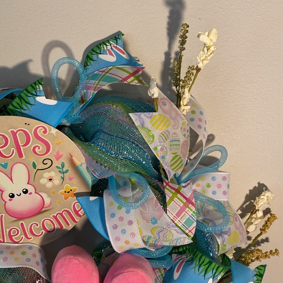 Peeps Welcome Easter Wreath - Picture 9 of 11
